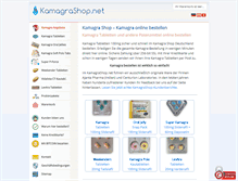 Tablet Screenshot of kamagrashop.net